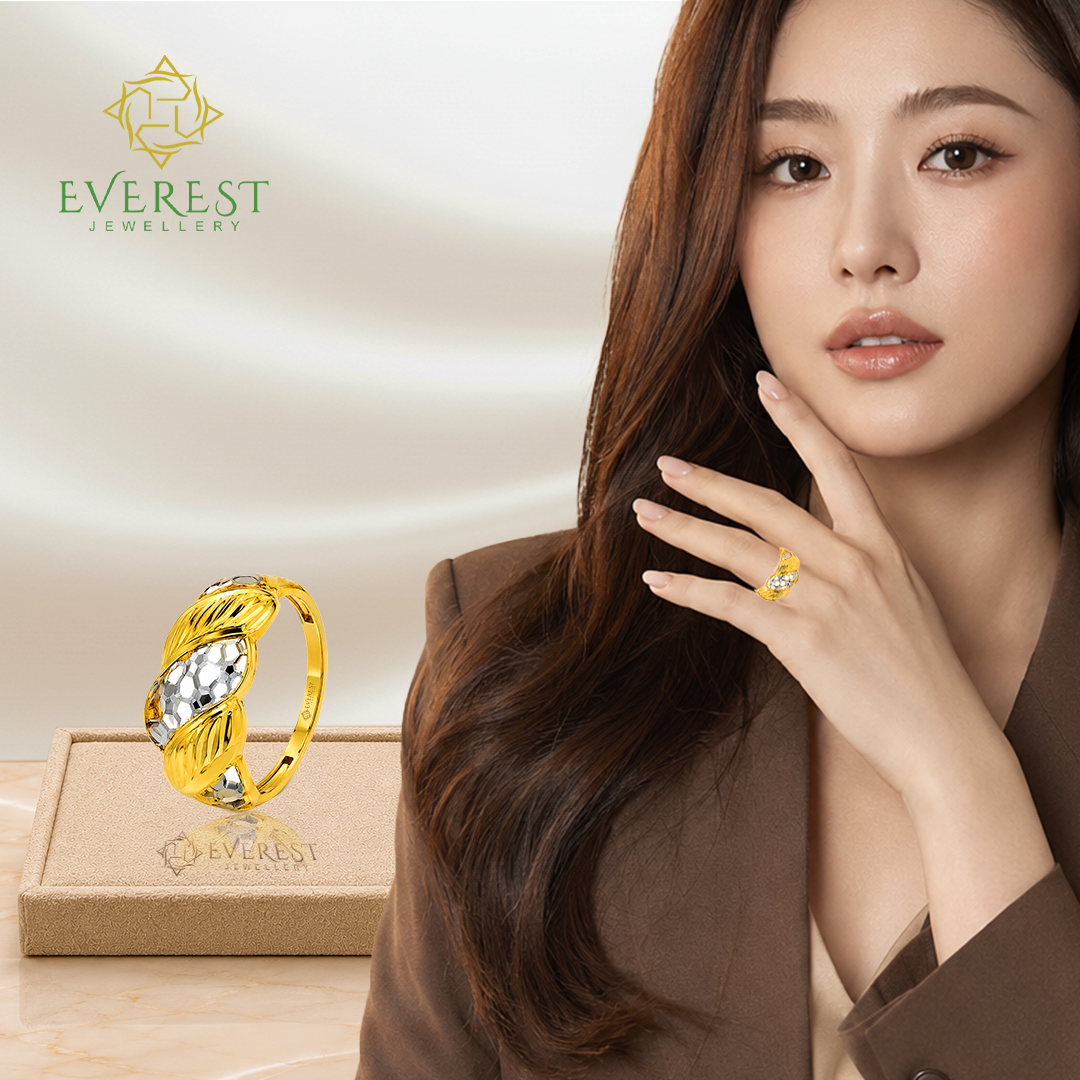 916 2C Wavy Bread Ring 